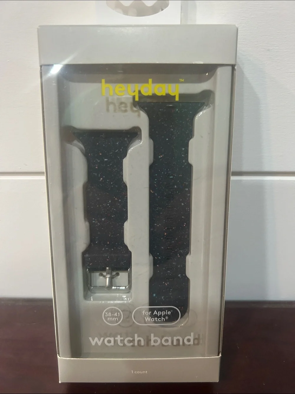 heyday Black Glitter Apple Watch Band